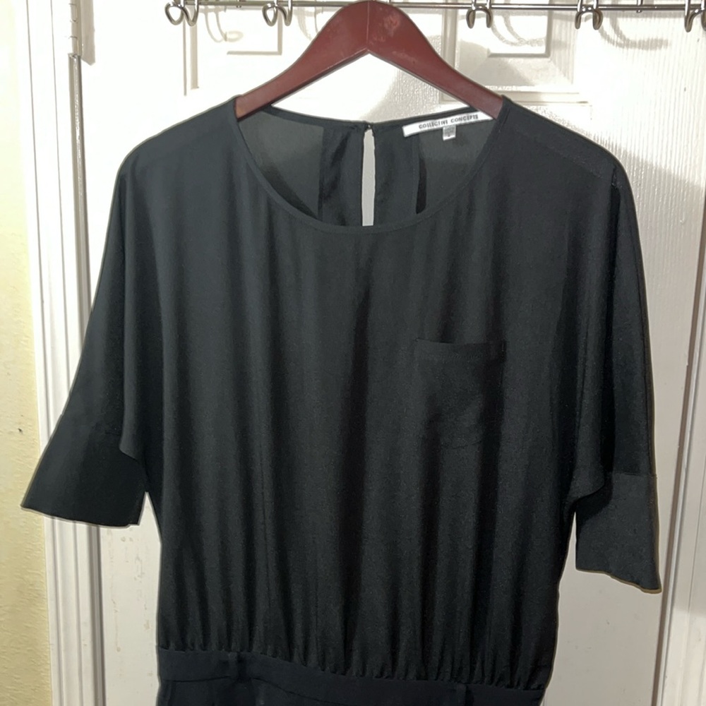 Collective Concepts Black Romper (Small)